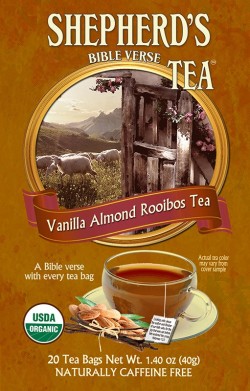 Vanilla Almond Rooibos Bible Verse Tea