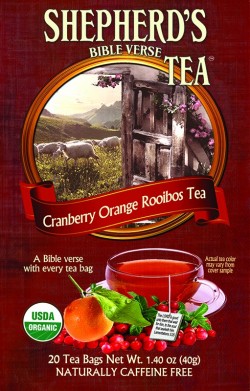 Cranberry Orange Rooibos Bible Verse Tea