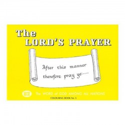 The Lords Prayer Coloring Book 5 - Outline Texts