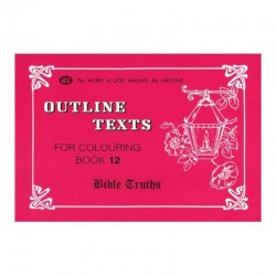 Outline Texts Coloring Book 12