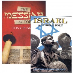 The Messiah Factor/Israel: A Nation is Born (BOOK/DVD SET)