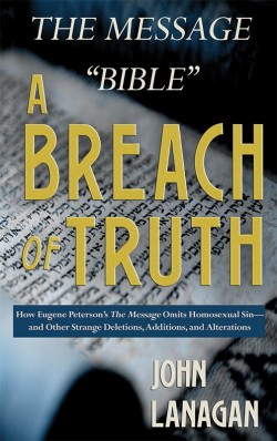 BOOKLET - The Message "Bible" - A Breach of Truth--SECONDS