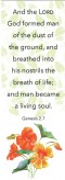 BOOKMARK - Genesis 2:7 (10-Pack)