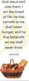 BOOKMARK - John 6:35 (C)