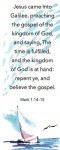 BOOKMARK - Mark 1:14-15 (10-Pack)