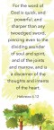 BOOKMARK - Hebrews 4:12