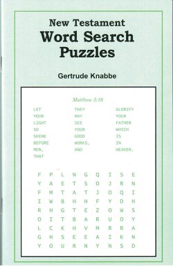 New Testament Word Search Puzzles