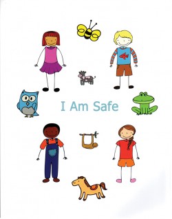"I Am Safe" Coloring & Activity Book