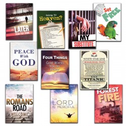 Gospel Tracts Sampler Pack 1 (10 Tracts)