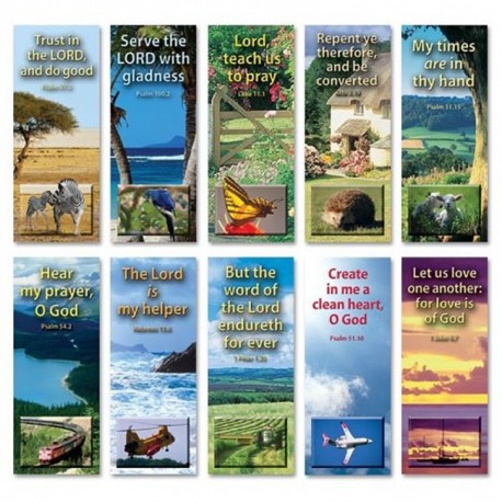 BOOKMARK - Set A (10 different bookmarks)