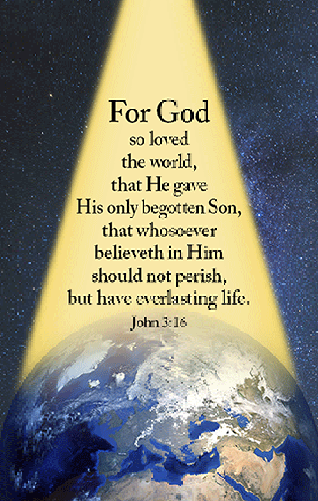 For God So Loved the World - Gospel Tract (10 Pack)